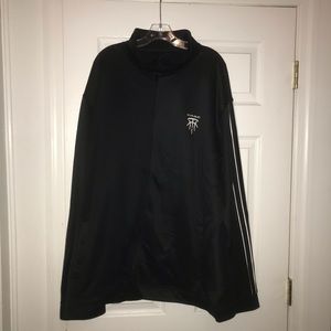 Adidas nwot 2XL track jacket. 100% polyester